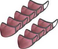 Pack of 9(Mtrocraft N-95 pollution mask pink baby)