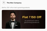Airtel Rewards - Flat Rs.150 Off On The Man Company Voucher And Much More 