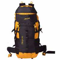 F Gear Drift 40 Liter Rucksack (Black, Yellow) at Rs.1123