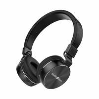 77% Off: Rhythm&Blues A450BT On-Ear Bluetooth Wireless Headphones with Mic (Black)@ 599


