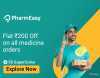 FK Plus coins Get flat Rs.200 Off on all medicines orders on PharmEasy.