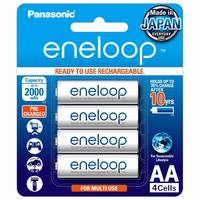Panasonic eneloop BK-3MCCE/4BN Rechargeable Battery - Pack of 4