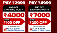 Get up to Rs 200 instant discount at Centralandme on purchase of gift voucher using ICICI Cards & Net Banking