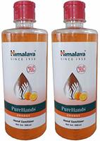 Himalaya PureHands Hand Sanitizer (Orange) - 500 ml (Pack of 2)