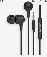 Blaupunkt Em-01 Wired Earphones (Black)