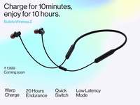 OnePlus Bullets Wireless Z Sale on May 10 - 12 am