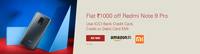 Get Rs 1,000 instant discount on purchase of Redmi Note 9 Pro and on Redmi Note 9 Pro Max smartphones through Amazon.in / Amazon app, Mi authorised Channel using ICICI Credit Card & EMI