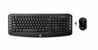 HP Wireless Multimedia Keyboard and Mouse (Black) 