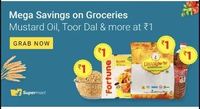 Some 50% products in flipkart super mart 