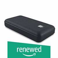 (Renewed) iBall 20000 mAh Powerbank IB-20000LP, Sturdy Dual USB Output, Black