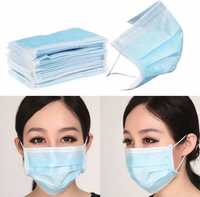 MOBIQUICK Nose Mask-3ply Disposable Mouth Masks 10 pcs Nose Mask Dust Mask Pollution Mask