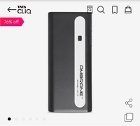 Ambrane P-1310 13000mAh Power Bank (Black/Grey)