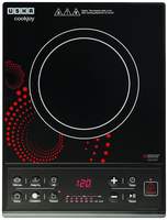 Usha IC 3616 1600 W Induction Cooktop (Black & Red) Push Button Control