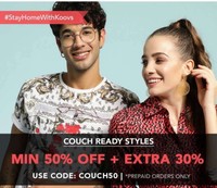 Couch ReadY Sale Min 50% off + Extra 30%