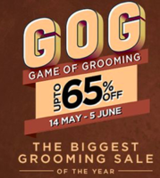 (Last day) The Biggest Grooming Sale Of The Year (14th May - 5th June) upto 65% off