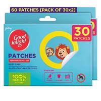 Goodknight 100% Natural Mosquito Repellent Patches (Pack of 60)