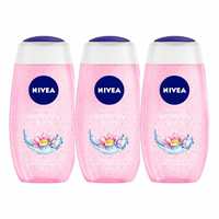 Nivea Waterlily and Oil Shower Gel, 250ml (Pack of 3)

