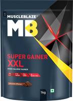 MuscleBlaze Super Gainer XXL Weight Gainers/Mass Gainers  (1 kg, Chocolate)