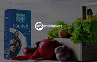 Get flat Rs.300 SuperCash @ Milkbasket