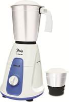 Inalsa Polo 2 550 W Mixer Grinder  (White, Blue, 2 Jars) 68% OFF