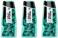 Wild Stone Edge Shower Gel For Men 200 ml (Pack of 3) 