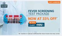 Medlife Fever Screening Test [ 46 Tests ] Flat 33% OFF