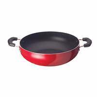 Macclite Nonstick Kadai, 230 mm Size, Red 