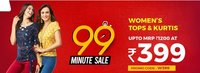 Flash Sale - Women's Tops & Kurtis At Rs 399