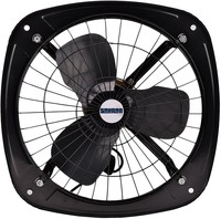 Sauran 230mm Ventilation Exhaust Fan, Heavy Duty (With Warranty) 230 mm 3 Blade Exhaust Fan (Black, Pack of 1)