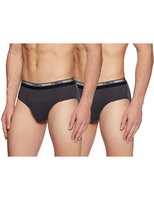 Amazon Brand - Symbol Men's Solid Cotton Briefs (Combo Pack of 2)