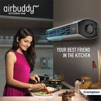Crompton Air Buddy Kitchen 0 mm Tower Fan  (gray, Pack of 1)