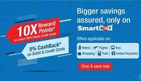 Welcome offer on new HDFC credit cards