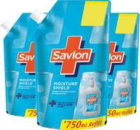 Savlon Moisture Shield Hand Wash Pouch (3 x 750ml)