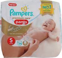 Pampers Premium Care Pants - S  (24 Pieces)
