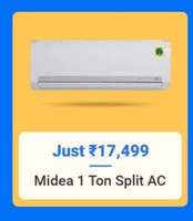 [Upcoming] Midea 1 Ton 3 Star Split AC @ 17499