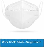 WSX KN95 Anti Pollution Activate Virus Protection N-95 Mask Filters Bacteria-(Pack of 1)