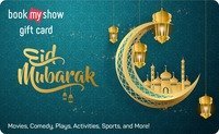 Live -  BookMyShow  gift cards at 15% off