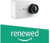 (Renewed) YI 4K Sports and Action Video Camera (White Pearl)