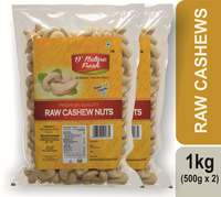 49% off || D NATURE FRESH RAW CASHEWS ,1KG (500g x 2) Cashews  (2 x 500 g)
 

