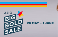 Ajio Big Bold Sale (28 May - 1 June) : 50 - 90% off 
