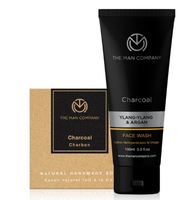 The Man Company Charcoal Refresher Face Wash + Soap 50% OFF