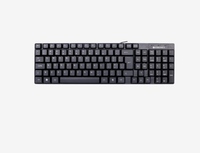 Zebronics ZEB-K25 Standard USB Wired keyboard (Black)
