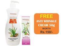 SAUNDARYA BODY LOTION (GET ANTI WRINKLE 50GM FREE**) 400 ML

more options inside

