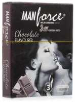 Manforce Condom 3 pcs And 4 Tab (100 Mg ) With Discreet Packing Condom , Chocolate flavor