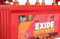EXIDE instabrite 150AH battery for inverter home