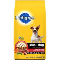 Pedigree Small Dog Complete Nutrition Grilled Steak & Vegetable Flavor 3.5LB