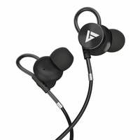 Boult Audio BassBuds Loop in-Ear Wired Earphones with Mic and Deep Bass