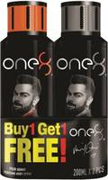 One8 By Virat Kohli One8 Deo Buy1 Get 1 Free combo Perfume Body Spray  -  For Men