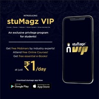 Get Rs  20/- off on StuMagz VIP : Apply Code - VIPAMR