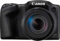 Canon PowerShot SX430 IS 20MP Digital Camera with 45x Optical Zoom (Black) + 16GB Memory Card + Camera Case

